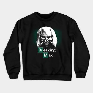 Cool Retro Post Apocalyptic 80's Movies Tv Show Mashup Crewneck Sweatshirt